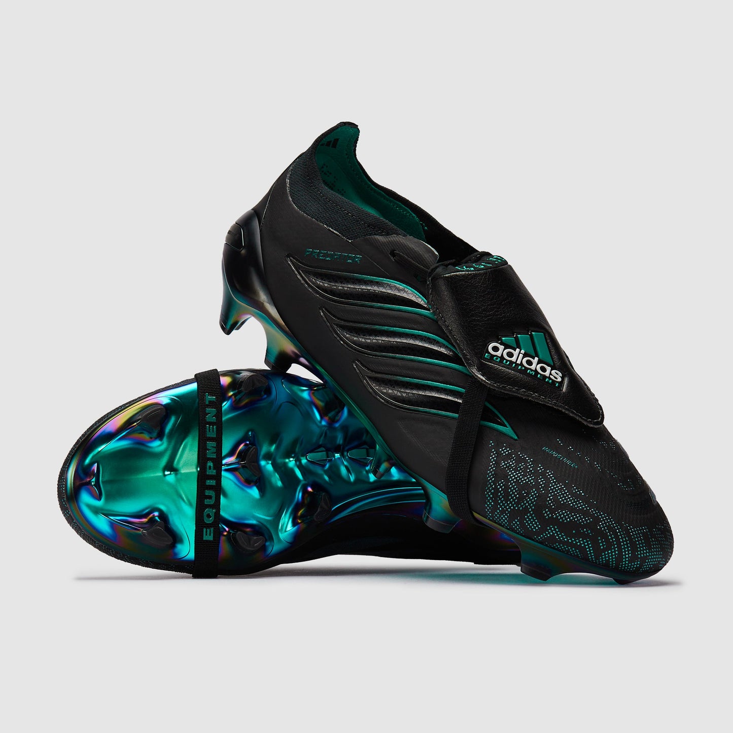 adidas Predator Elite Tongue FG Core Black/Core Black/Equipment Green