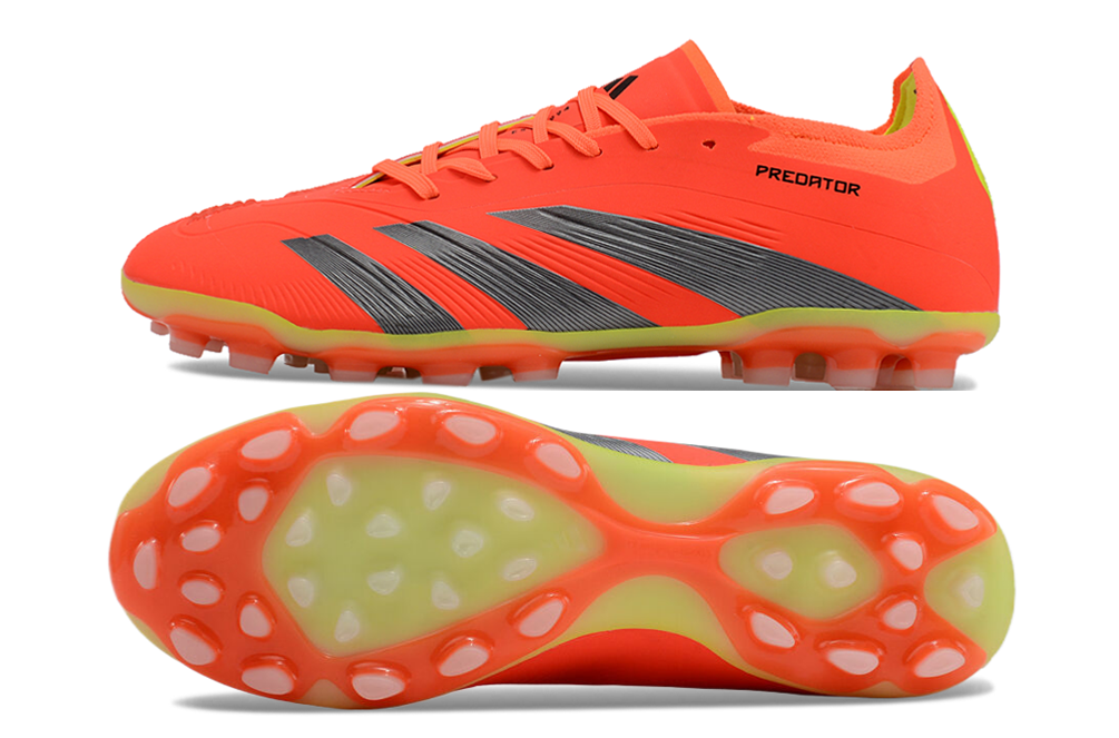 Adidas Predator Elite Fully Knitted Lace-up High-top FG Football Shoes PREDATOR ACCURACY+ FG BOOTS 39-45