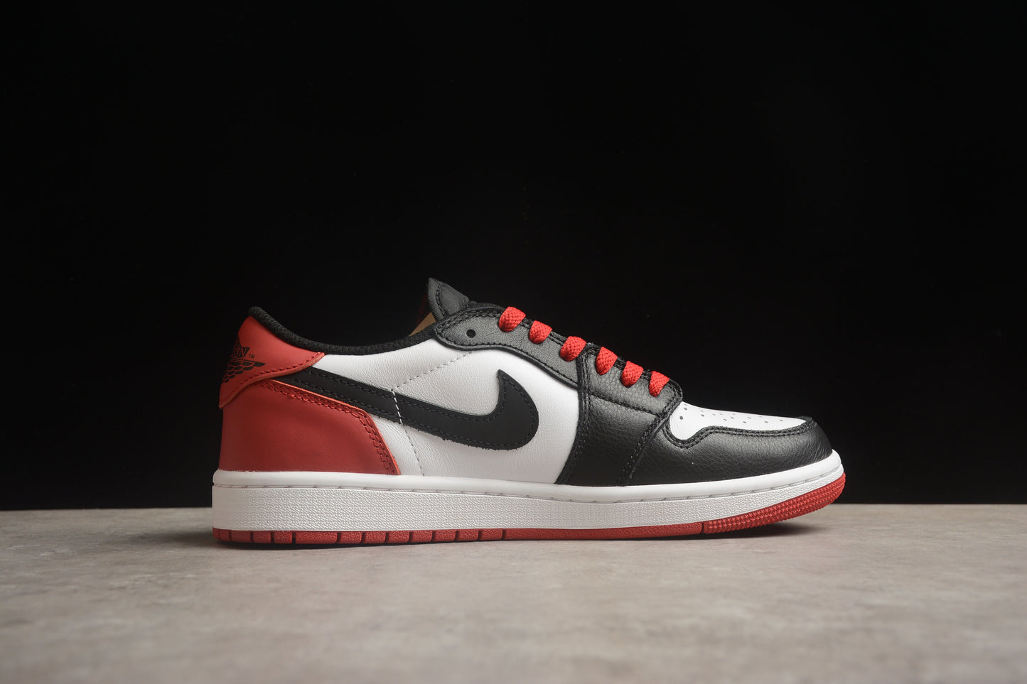 Air Jordan Low 1 Noir/Rouge
