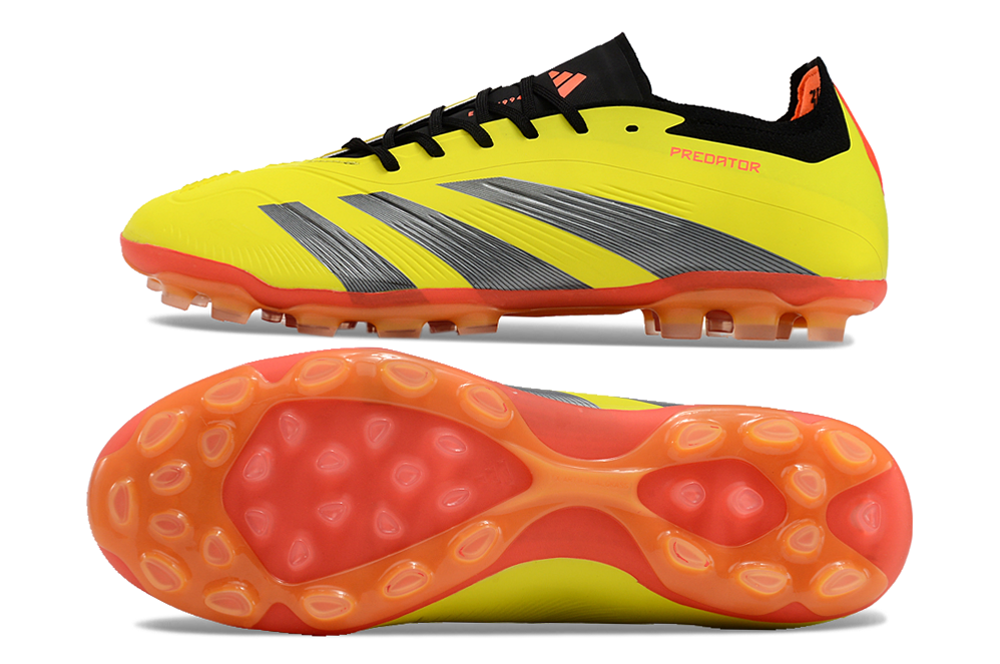 Adidas Predator Elite Fully Knitted Lace-up High-top FG Football Shoes PREDATOR ACCURACY+ FG BOOTS 39-45