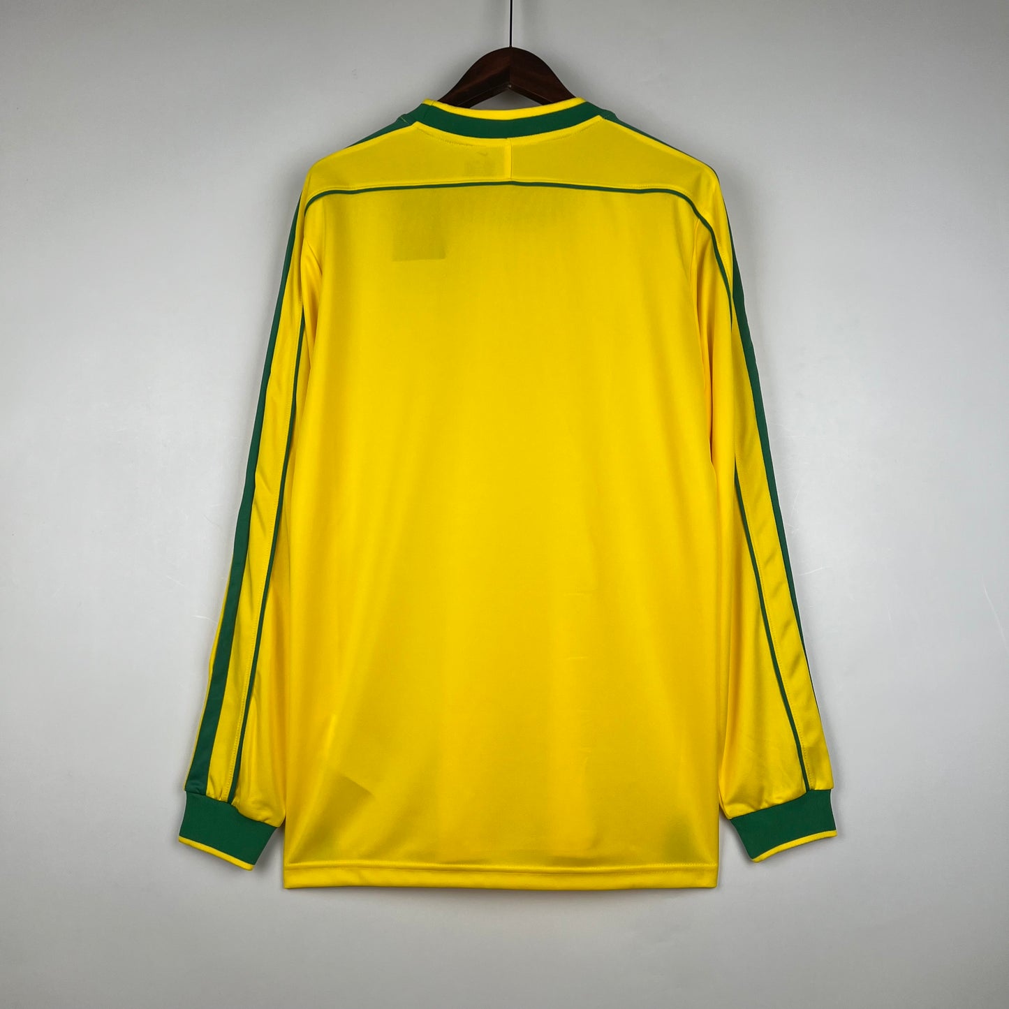 Retro Long Sleeve Brazil 1998 Home S-XXL