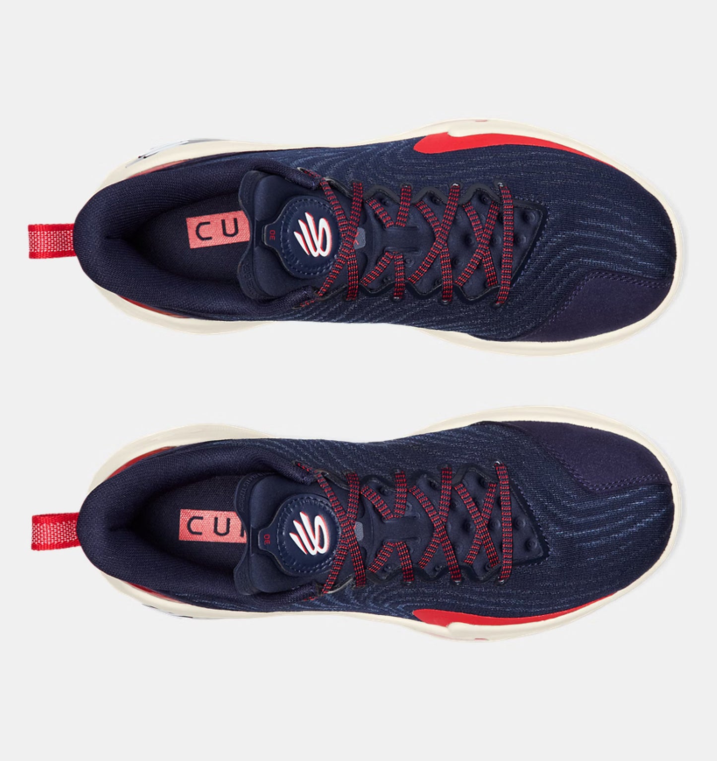 Unisex Curry 12 'USA' Basketball Shoes Midnight Navy / White / Red - 410