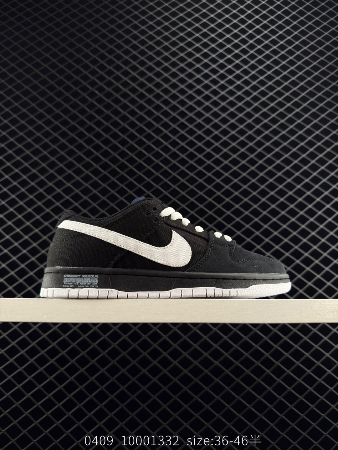 Nike Dunk SB "night rail" trendy, versatile, anti slip,board shoes for men and women
