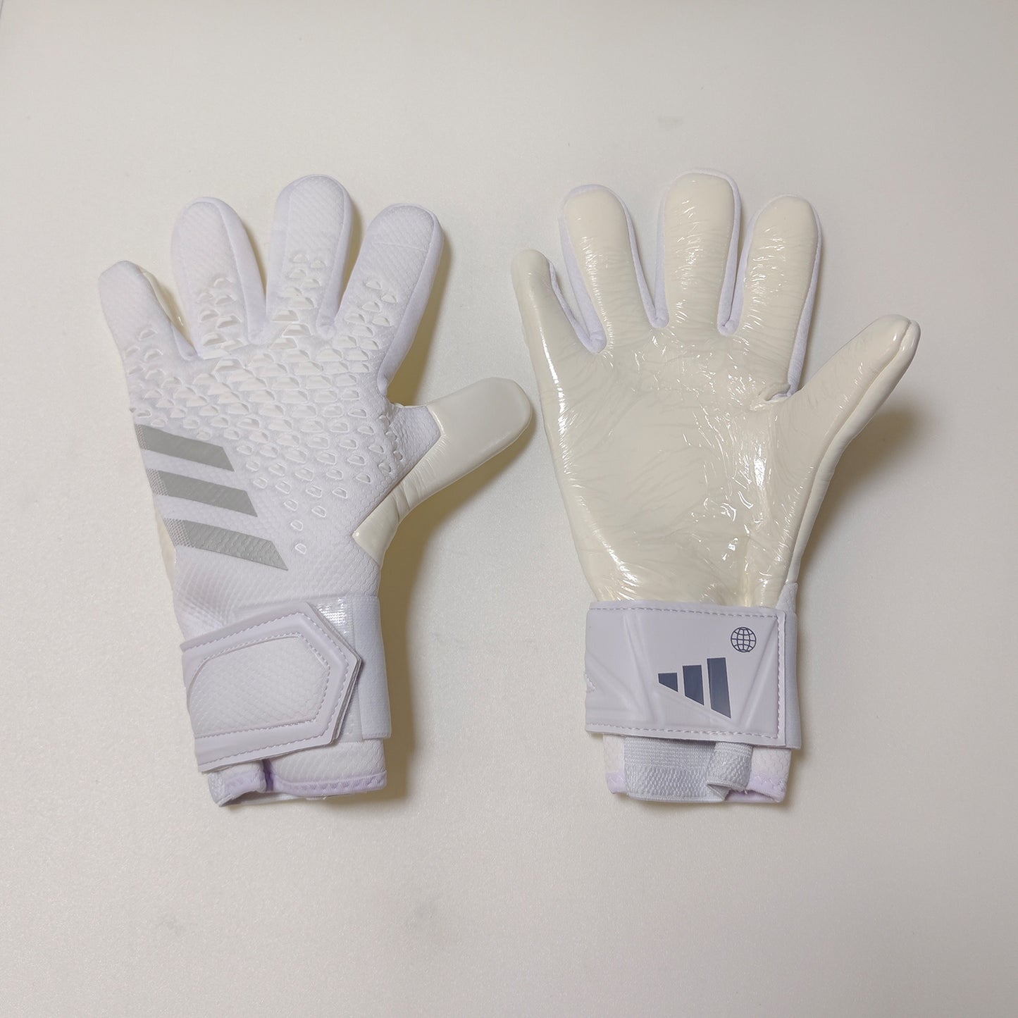 Adidas A28 Wristband Goalkeeper Gloves White