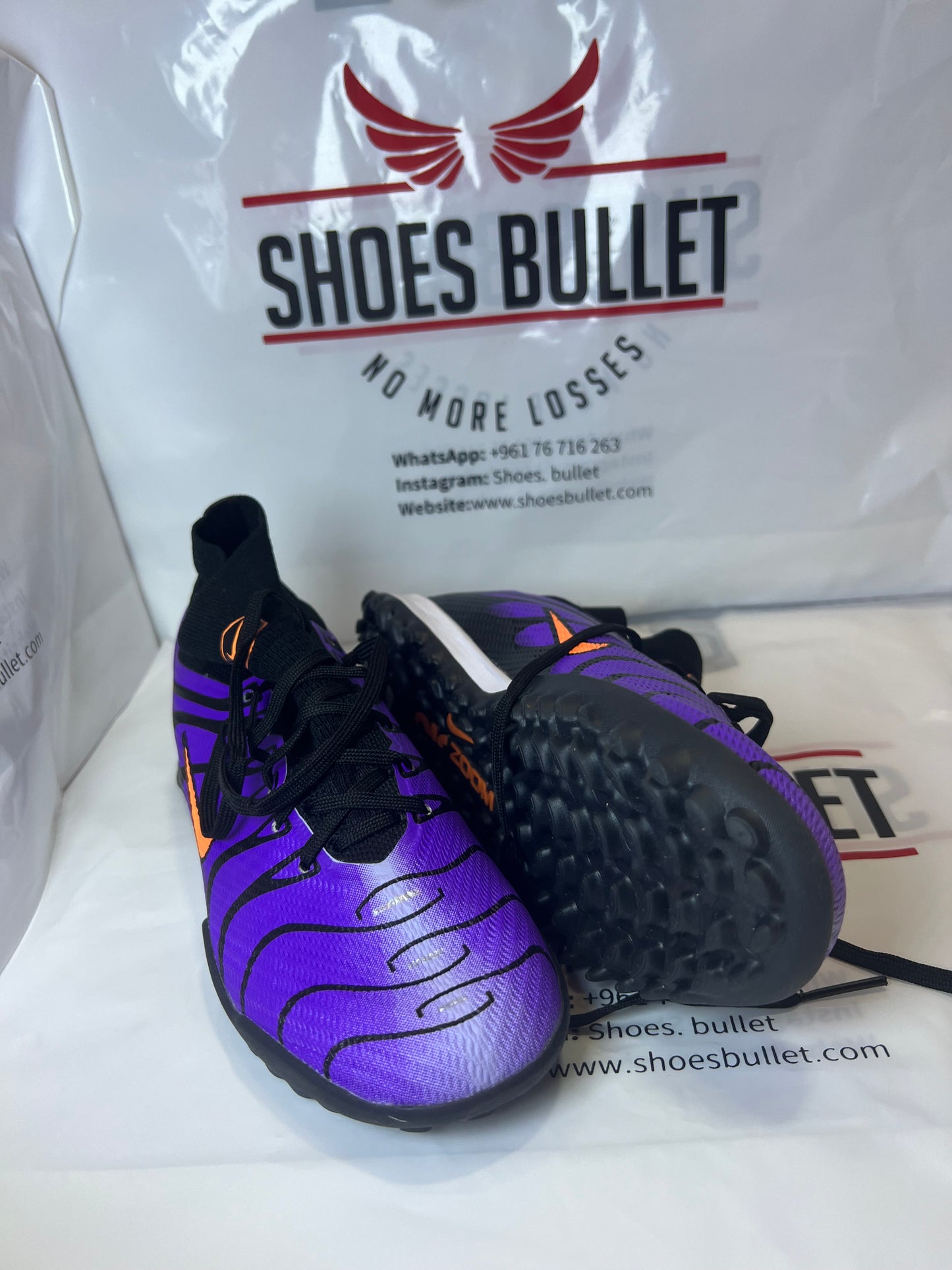 NIKE AIRZOOM PURPLE COLOR MBAPPE