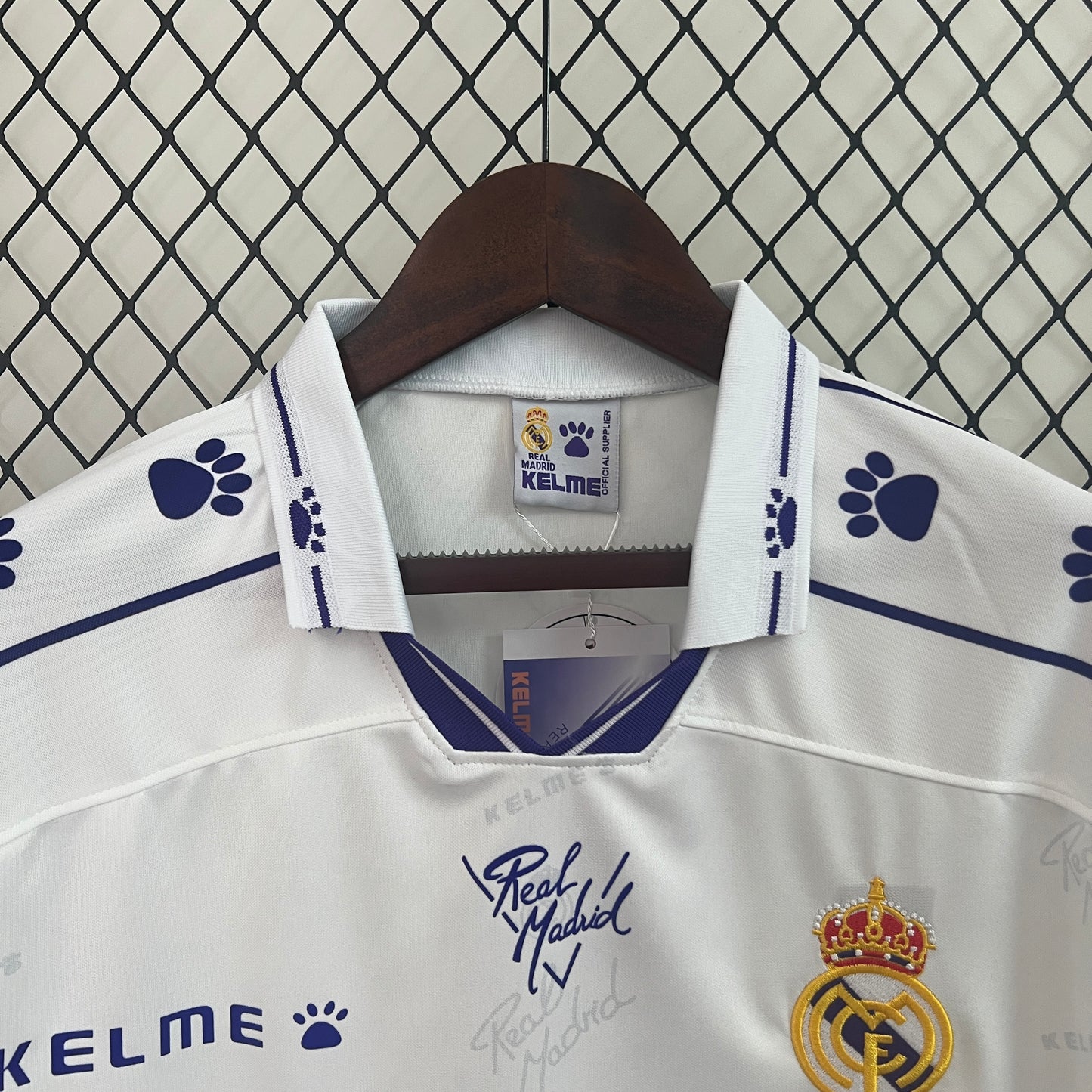Retro long sleeve Real Madrid 94/96 home S-XXL6