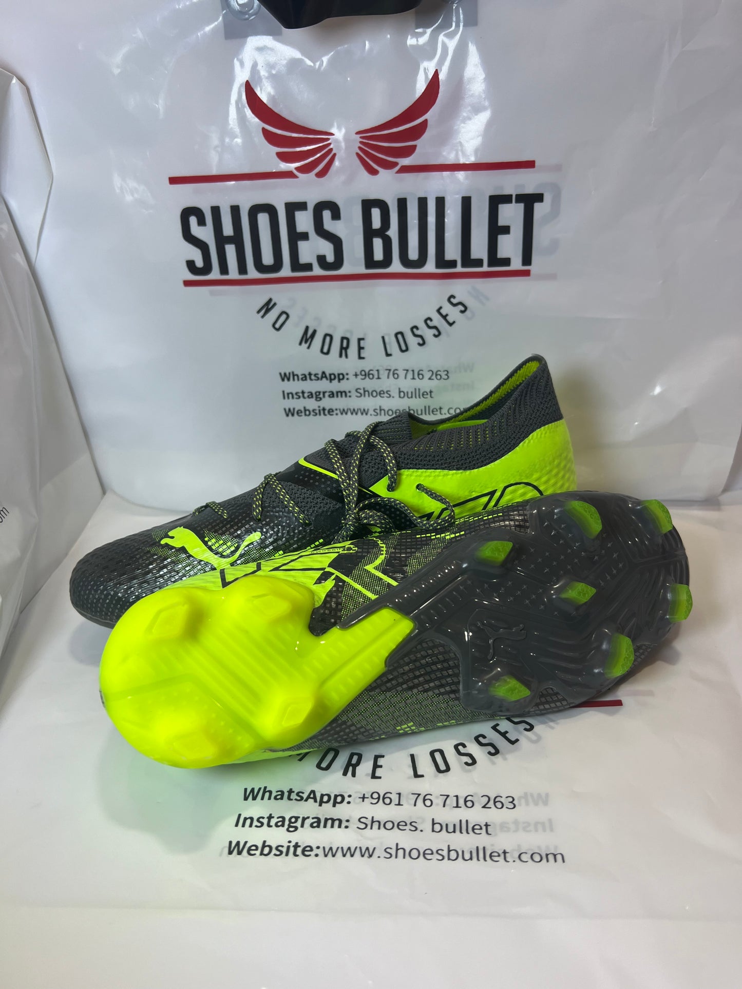 PUMA FUTURE GREY GREEN SOLD X