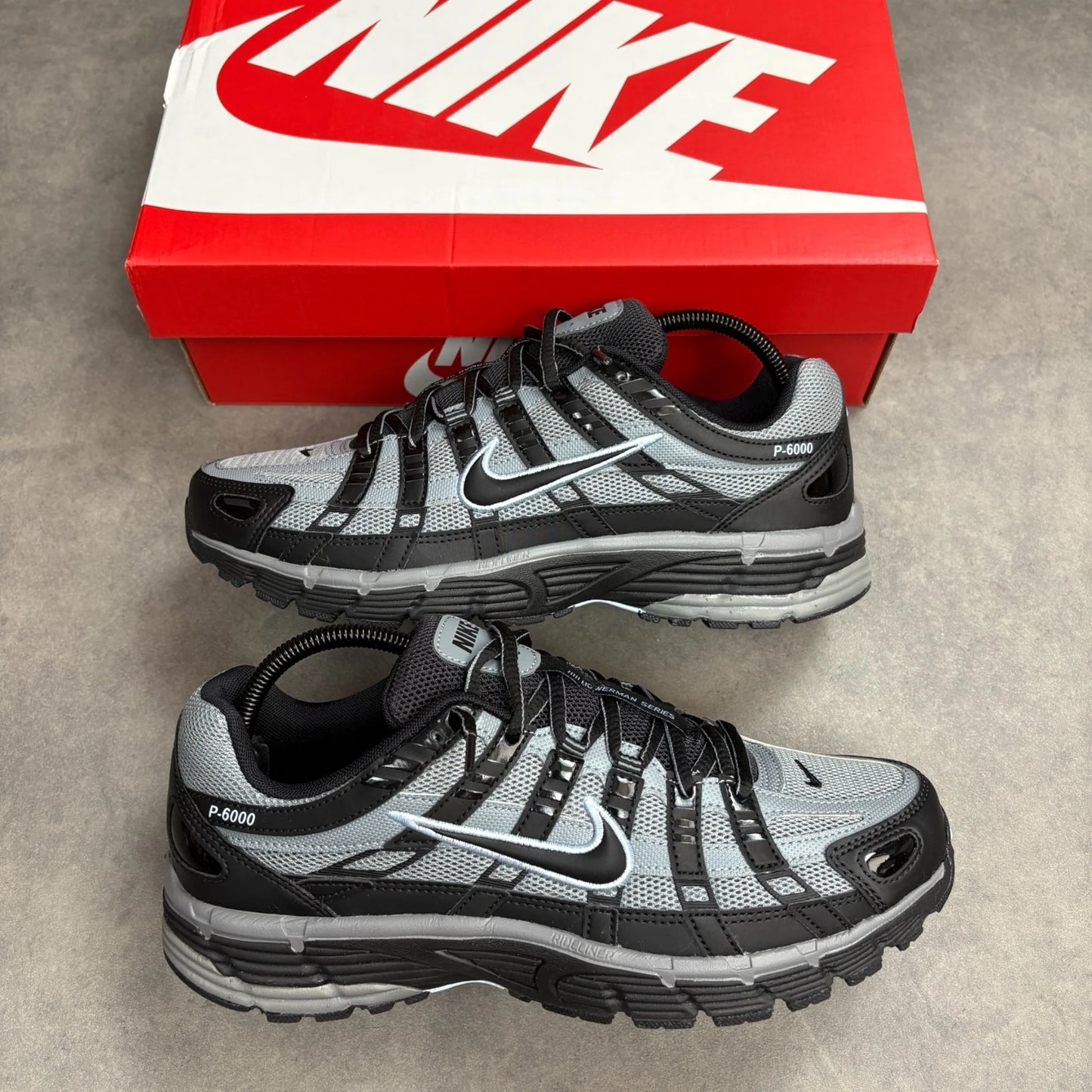 Nike P-6000 - Black/Black-Cool Grey