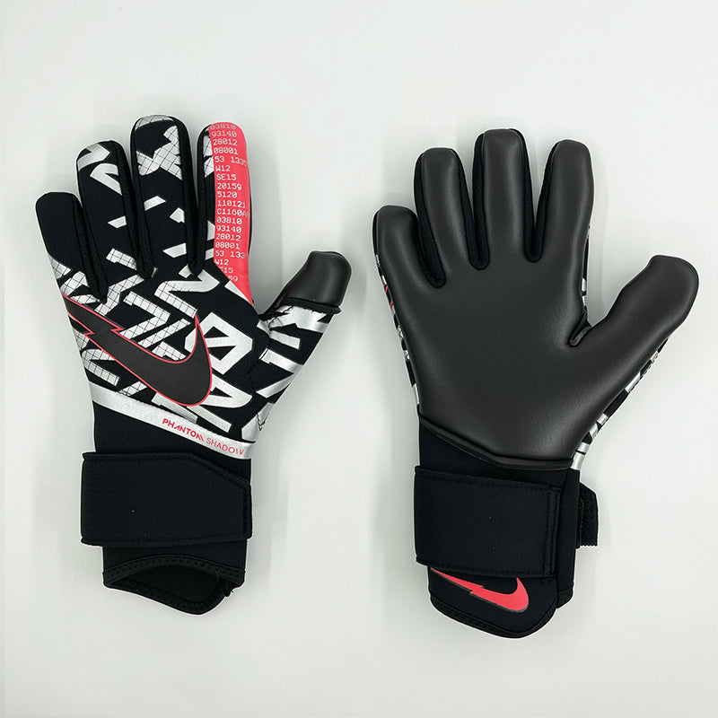 nike gloves white and black
