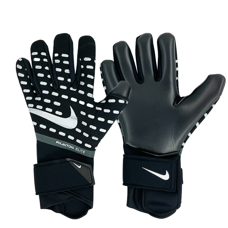 nike gloves black and white