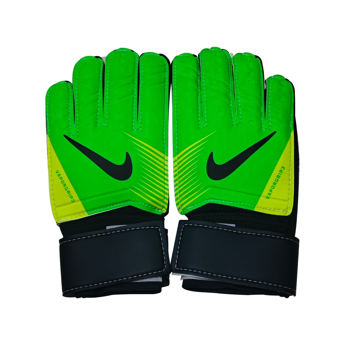 nike gloves green and yellow