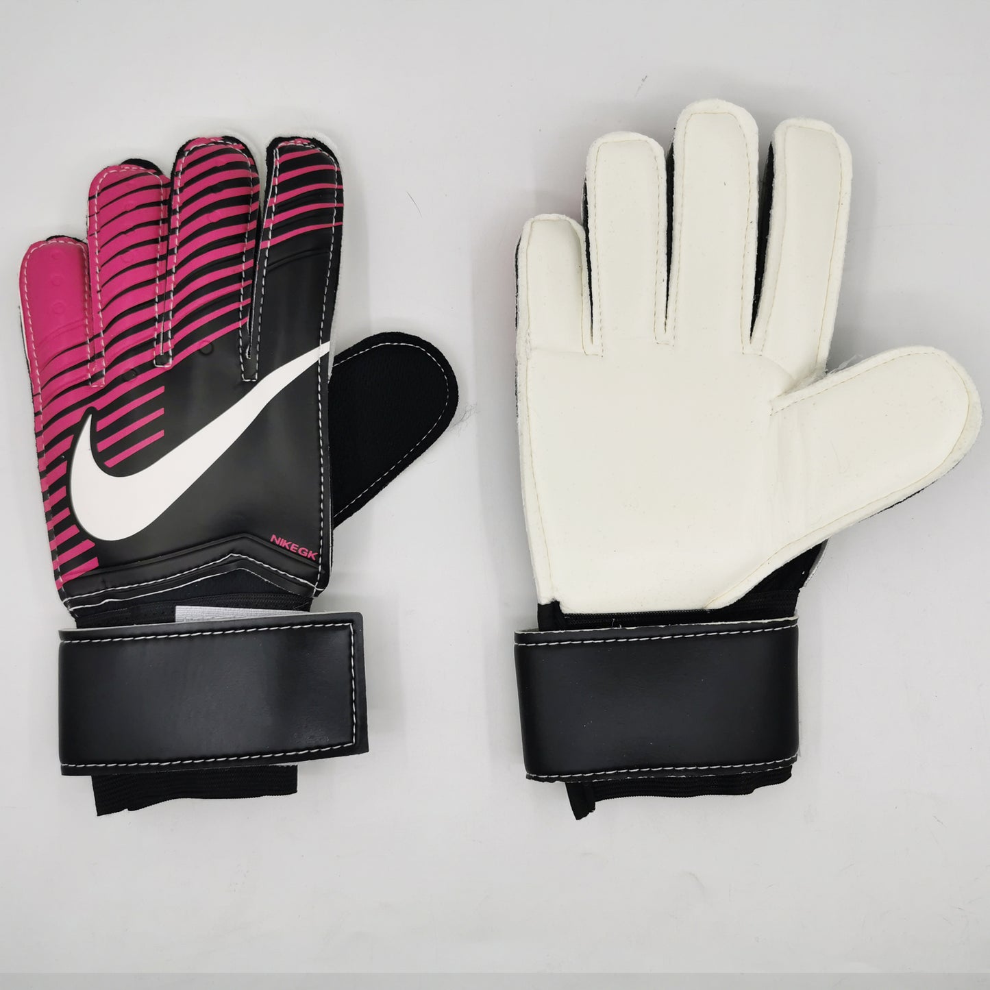 nike gloves pink and black