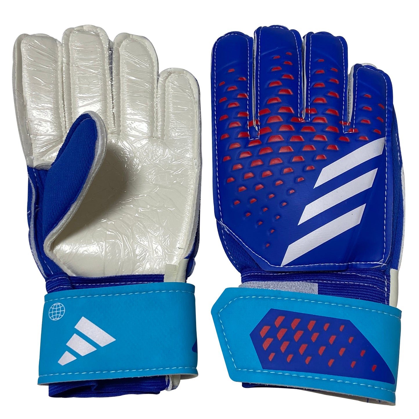 adidas gloves blue