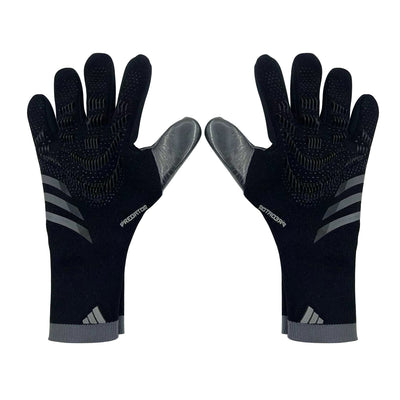 adidas gloves black and grey