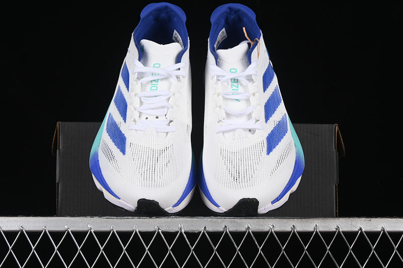 ADIZERO BOSTON 12 M WHITE/BLUE