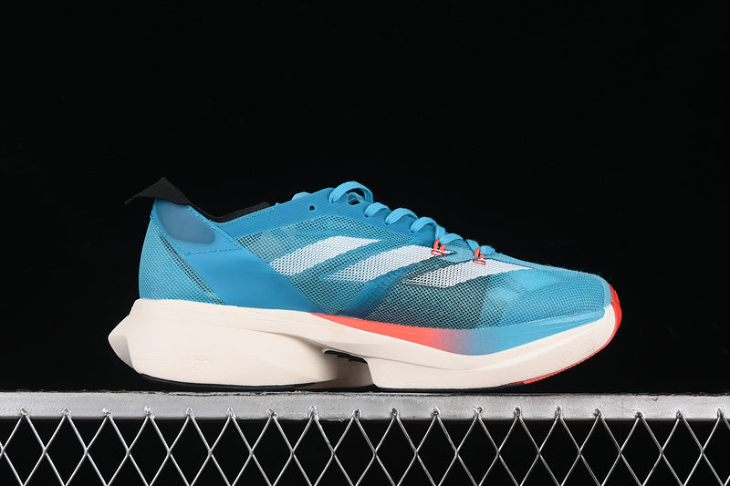 ADIZERO ADIOS PRO 3 LUCID CYAN/CLOUD WHITE/BRIGHT RED