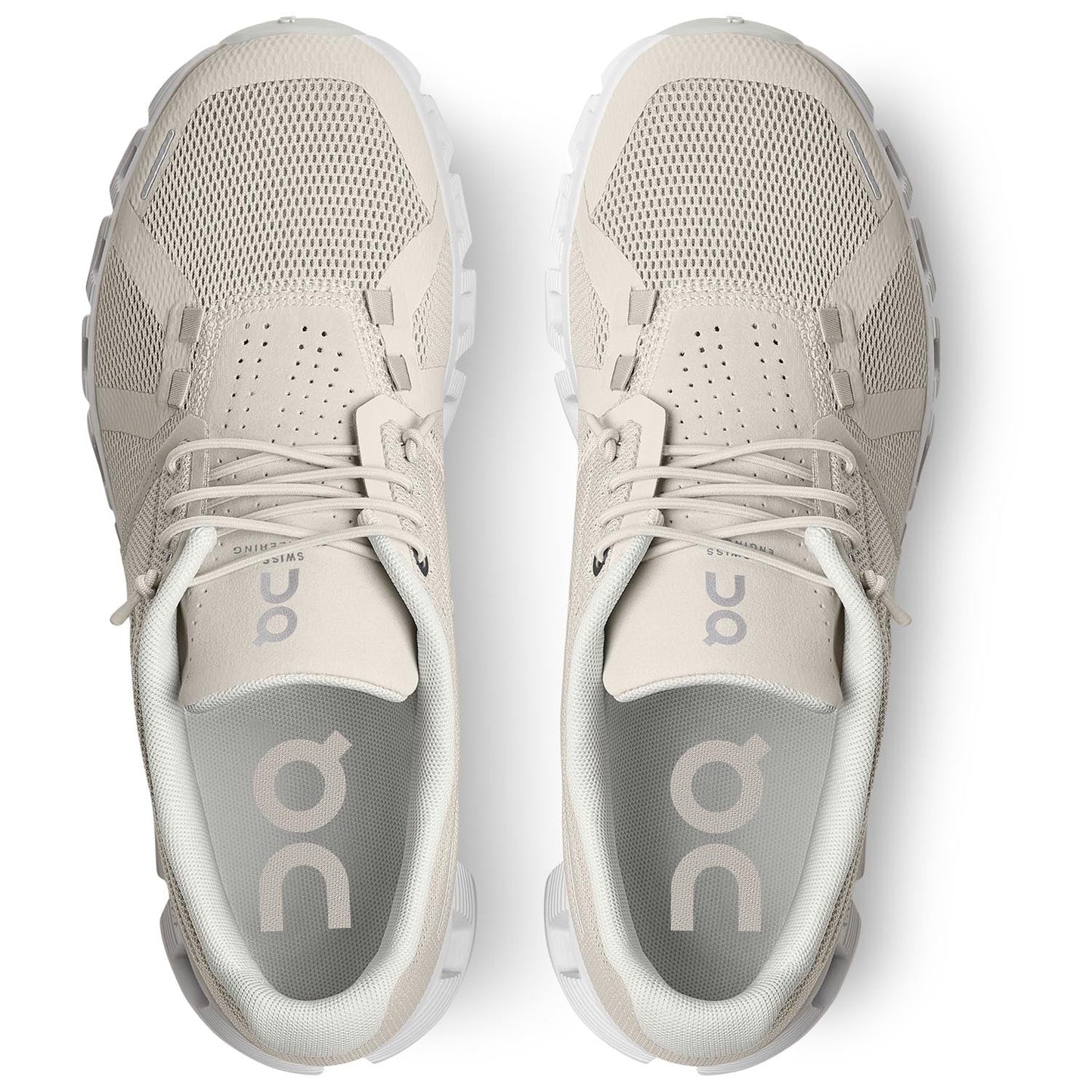 ON RUNNING CLOUD 6 WHITE PEARL WOMEN SNEAKERS