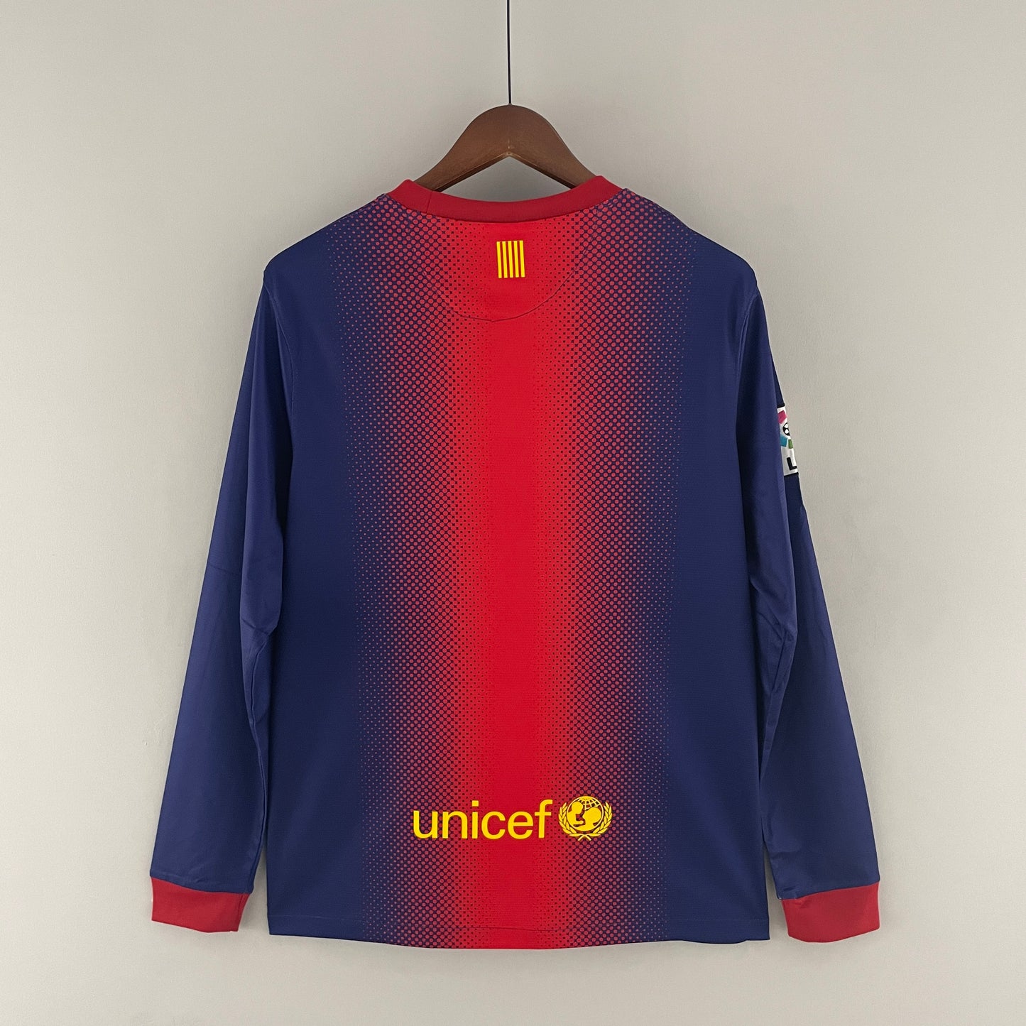 Retro long sleeve Barcelona 12/13 home S-XXL