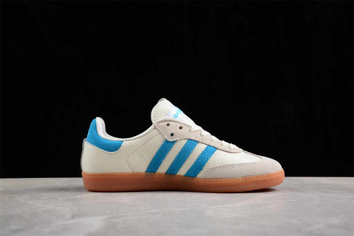 adidas x Sporty and Rich Samba "Cream Blue" sneakers