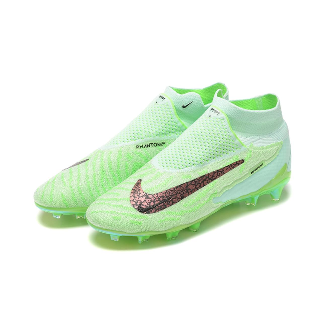Nike Phantom GX Elite with socks  FG (GREEN) 39-45