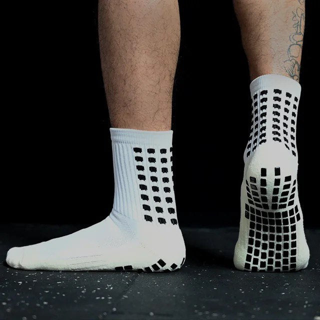 WHITE GRIP SOCKS