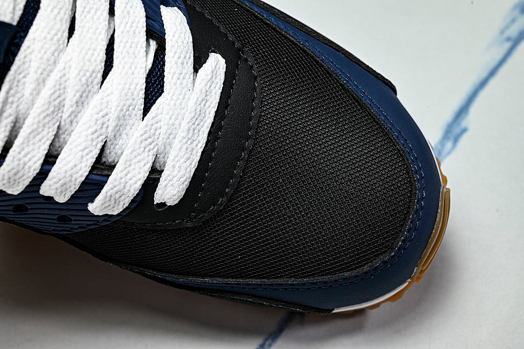 FB9658-400 AIR MAX 90 MIDNIGHT NAVY/BLACK/GUM MEDIUM BROWN/WHITE