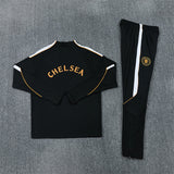 26-27 Season Chelsea Black Color Football Sweater Set