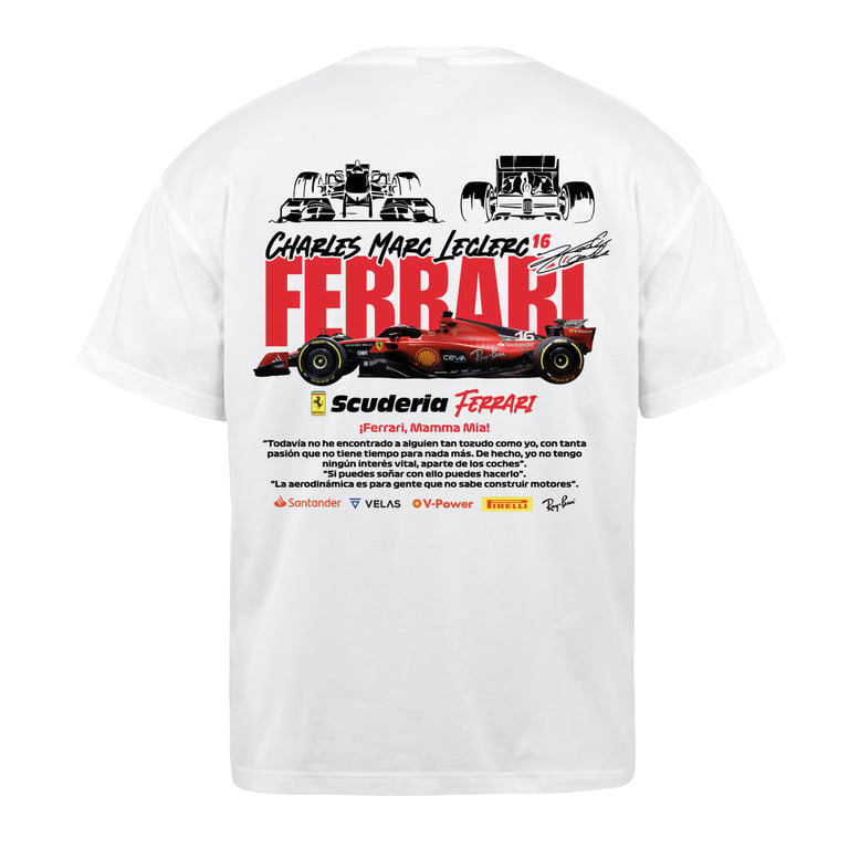 Ferrari F1 White T-Shirt