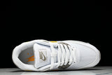 DM0029-119 AIR MAX 90 RETRO AIR CUSHIONED RUNNING SHOES LIGHT GRAY/WHITE/ORANGE