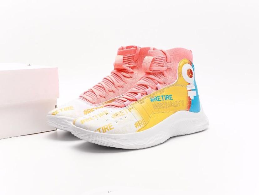 under armour curry 4 florto multicolor  shoes