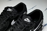 DH8010-002 AIR MAX 90 LTR CLASSIC SPORTS SHOES FOR MALE AND FEMALE COUPLES WHITE/BLACK