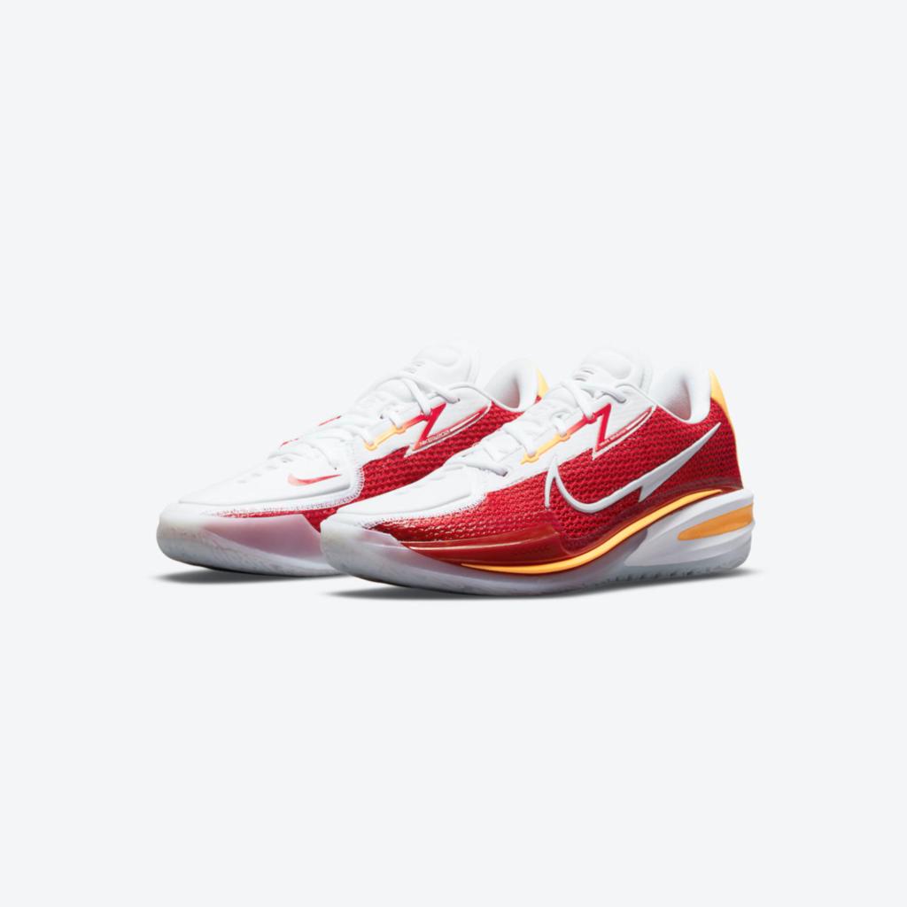 nike air zoom gt cut white red  shoes