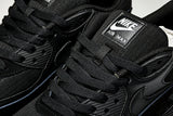 AJ1285-019 AIR MAX 90 RETRO AIR CUSHIONED RUNNING SHOES BLACK/INKINESS