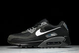DR0145-002 AIR MAX 90 RETRO AIR CUSHIONED RUNNING SHOES BLACK/WHITE