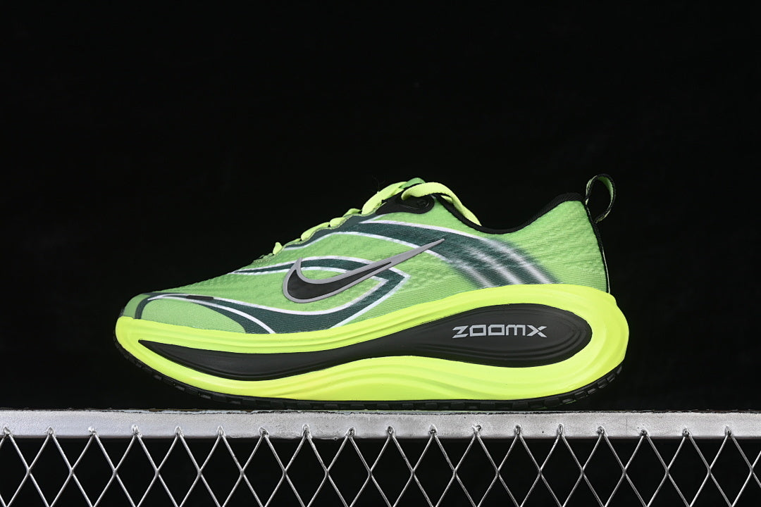 NIKE VOMERO PLUS ZOOM X BLACK/VOLT/WHITE/METALLIC SILVER