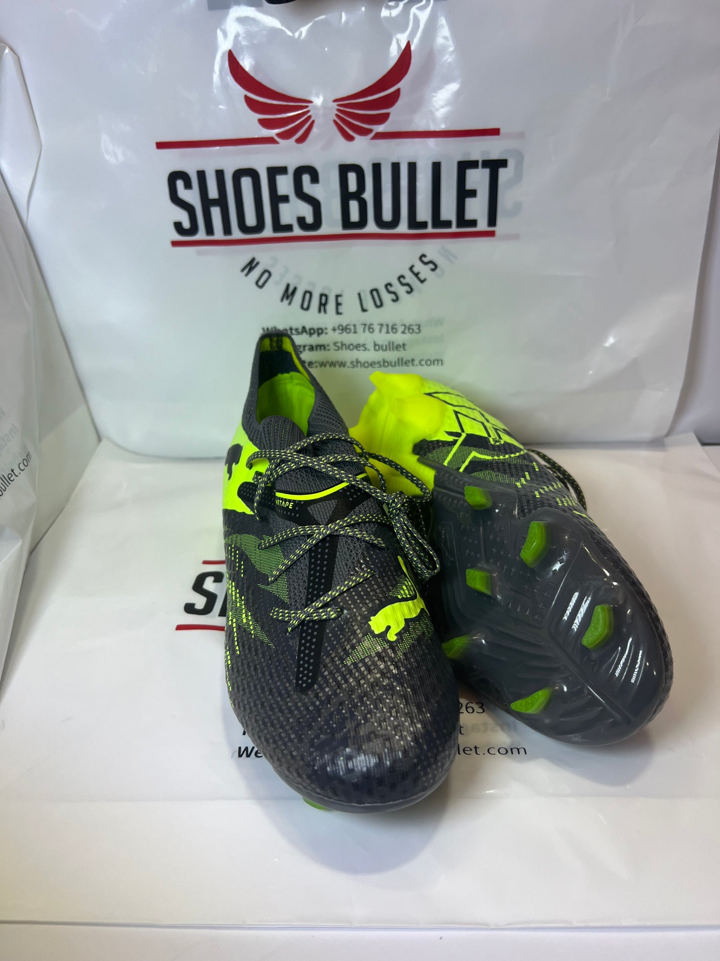 PUMA FUTURE GREY GREEN SOLD X