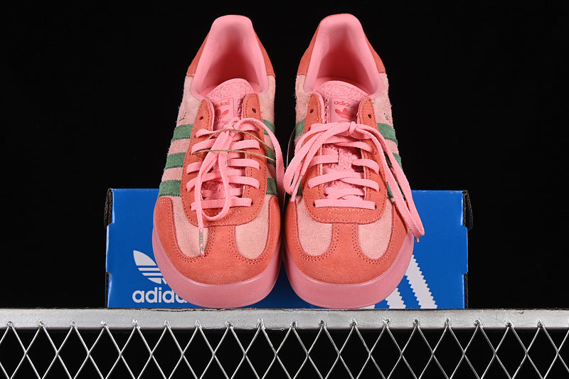 【230】[IG6782]-[ORIGINALS GAZELLE INDOOR SEMI PINK SPARK/PRELOVED GREEN/PRELOVED SCARLET]-[35-44]