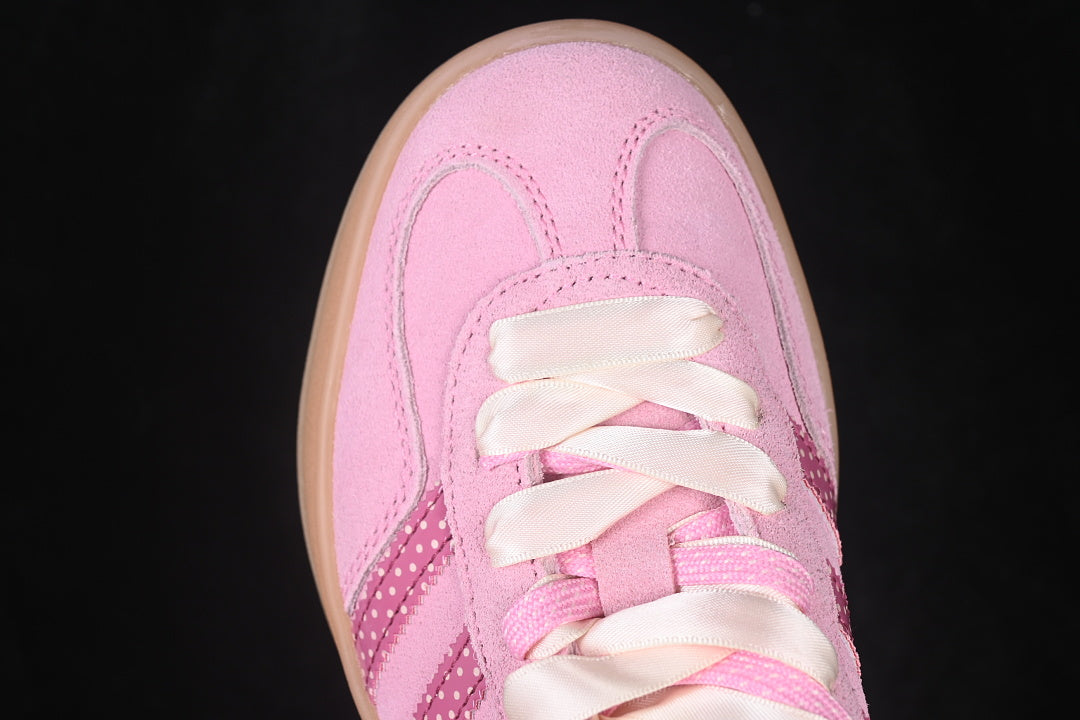 【220】[LB5511]-[GAZELLE INDOOR CASUAL SNEAKERS PINK/LIGHT PINK]-[WOMAN:35-39]-[MAN:40-45]