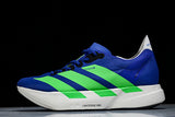 JP9271 ADIZERO ADIOS 4 M LOW-TOP RUNNING SHOES BLUE/GREEN