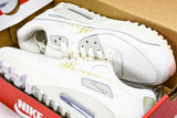 AJ1285-018 AIR MAX 90 TRENDY COUPLE LOW TOP AIR CUSHIONED CASUAL WHITE/LIGHT GRAY/BEIGE