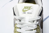 DM0029-011 AIR MAX 90 RETRO AIR CUSHIONED RUNNING SHOES BLACK/WHITE/TEA GREEN