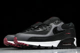 CH8490-001 AIR MAX 90 TRENDY COUPLE LOW TOP AIR CUSHIONED CASUAL BLACK/DARK GRAY/WHITE