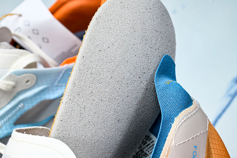 KH6360 ADIZERO ADIOS 4 M LOW-TOP RUNNING SHOES ORANGE/SILVER/BLUE/WHITE