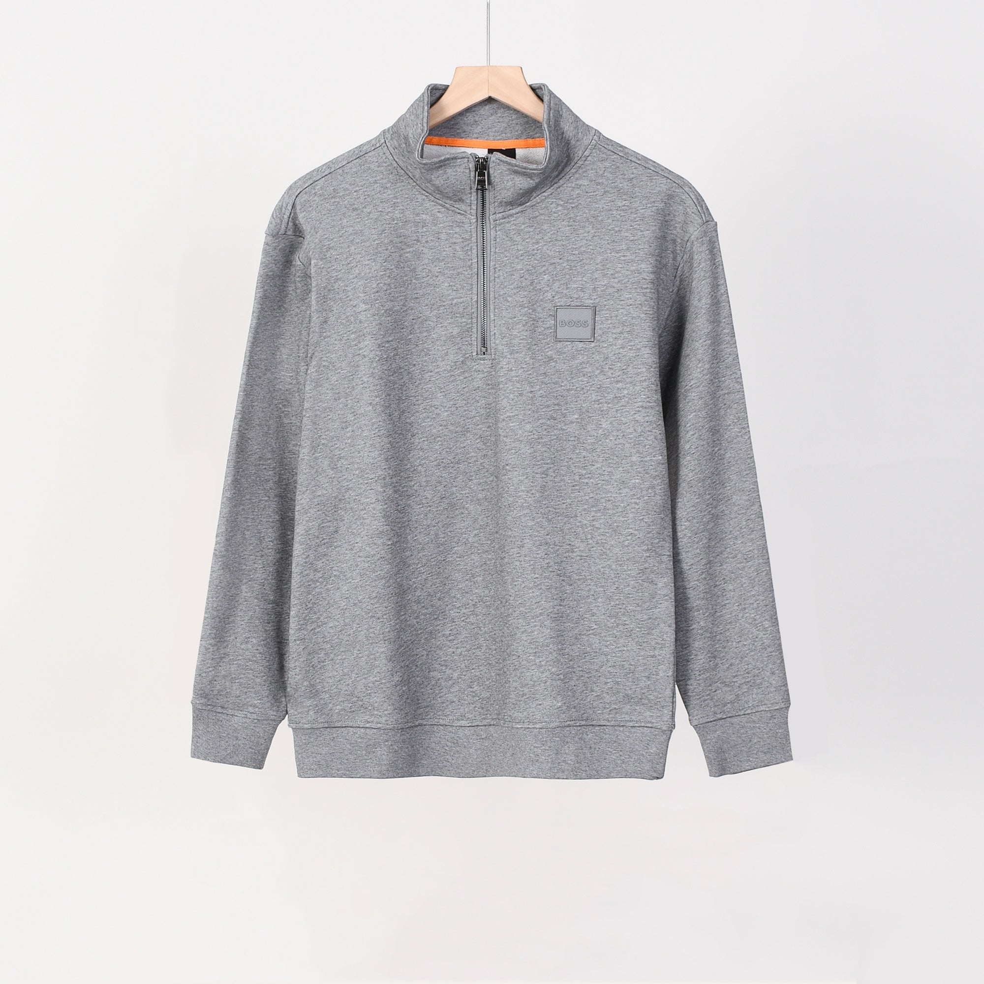 Boss Half-Zip Stand-Collar Sweatshirt 600