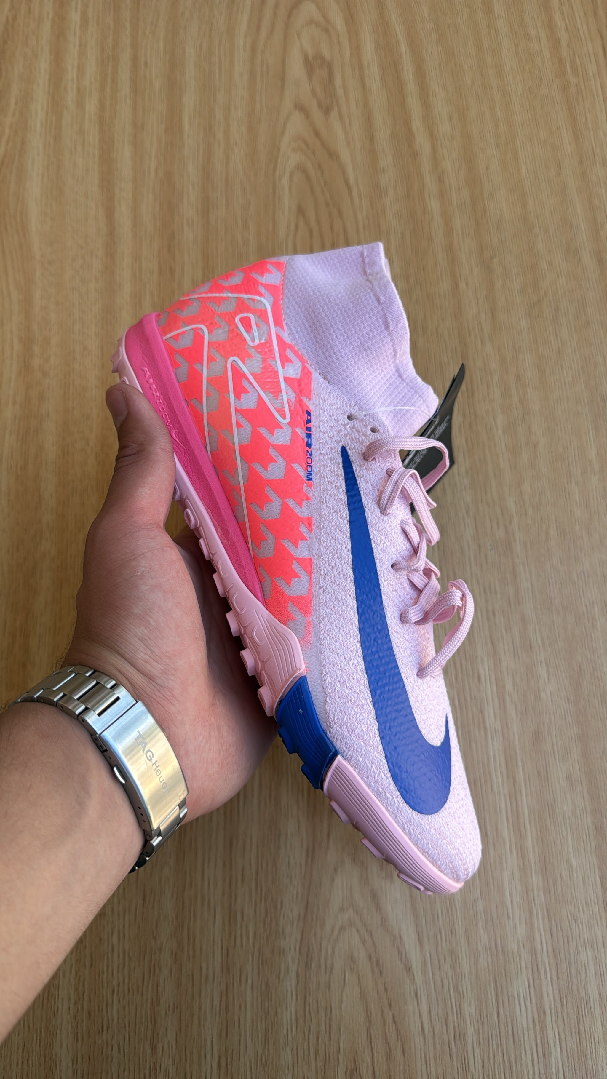 Nike airzoom 16 turf pink stock