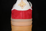 ORIGINALS GAZELLE BOLD CASUAL SNEAKERS RED/WHITE/BROWN