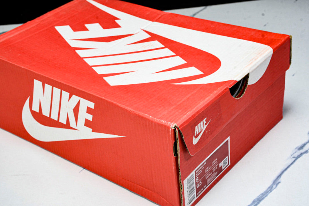 CH8490-001 AIR MAX 90 TRENDY COUPLE LOW TOP AIR CUSHIONED CASUAL BLACK/DARK GRAY/WHITE