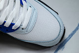IX4089-121 AIR MAX 90 VINTAGE AIR CUSHION RUNNING SHOES WHITE/BLACK/BLUE