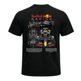 Red Bull F1 Black T-Shirt
