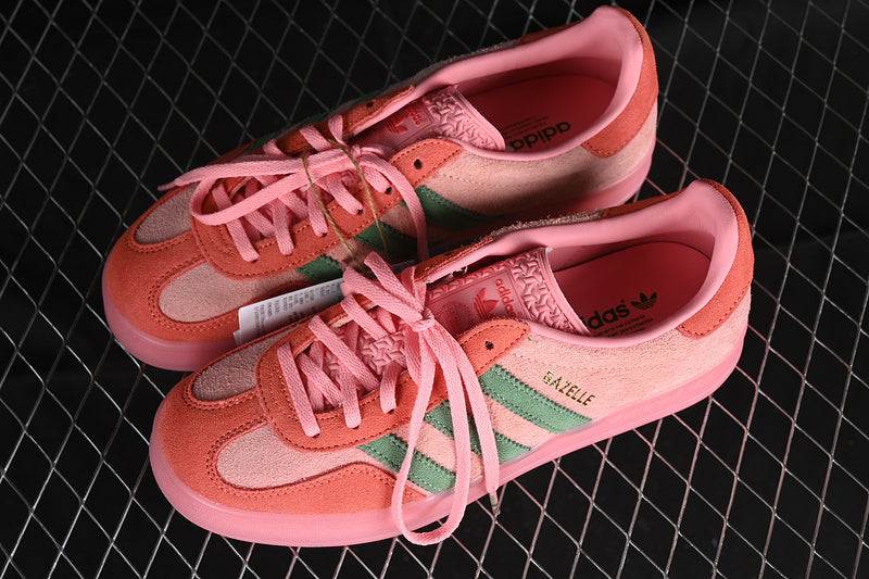 【230】[IG6782]-[ORIGINALS GAZELLE INDOOR SEMI PINK SPARK/PRELOVED GREEN/PRELOVED SCARLET]-[35-44]